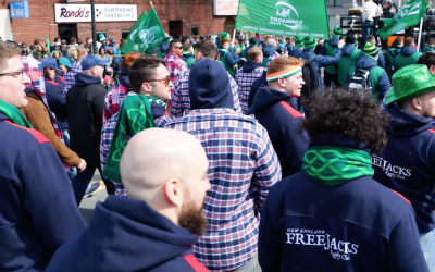 The Free Jacks Take On the Southie St. Paddy’s Day Parade