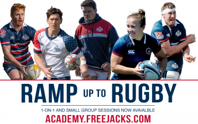 Free Jacks Reveal Ramp Up to Rugby Training Clinics