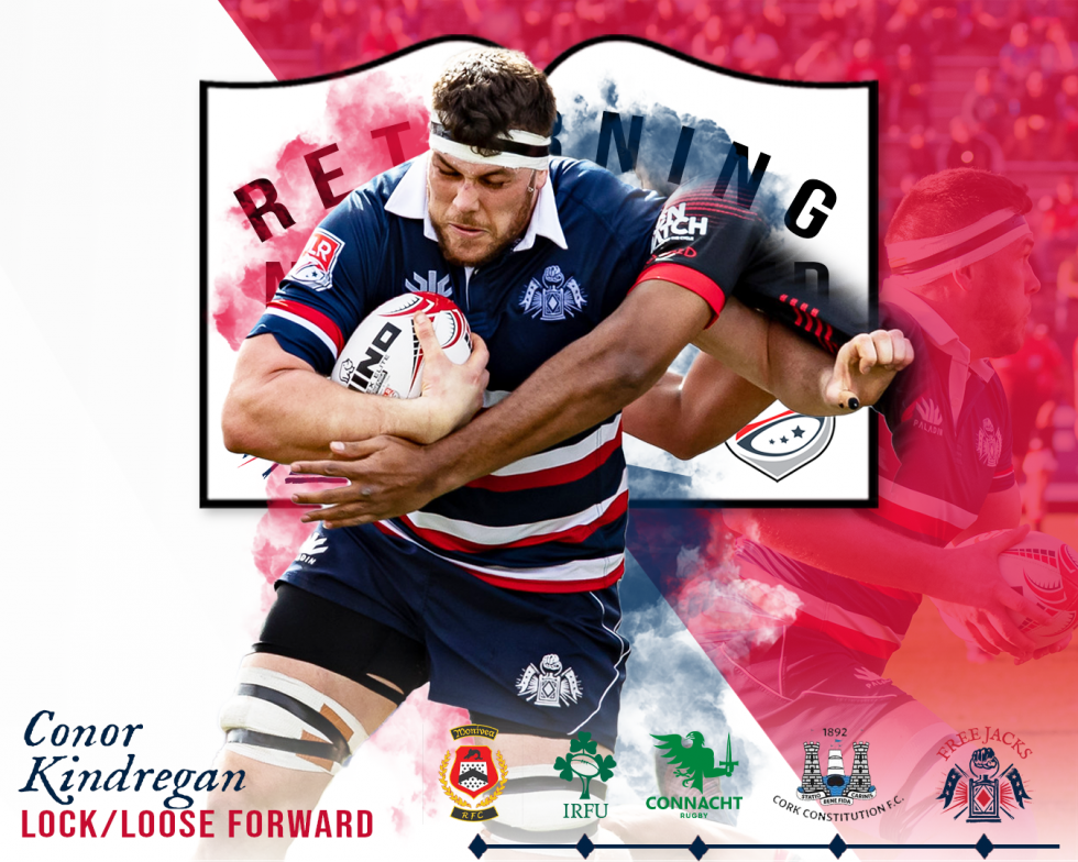 Free Jacks Retain Conor Kindregan for 2021