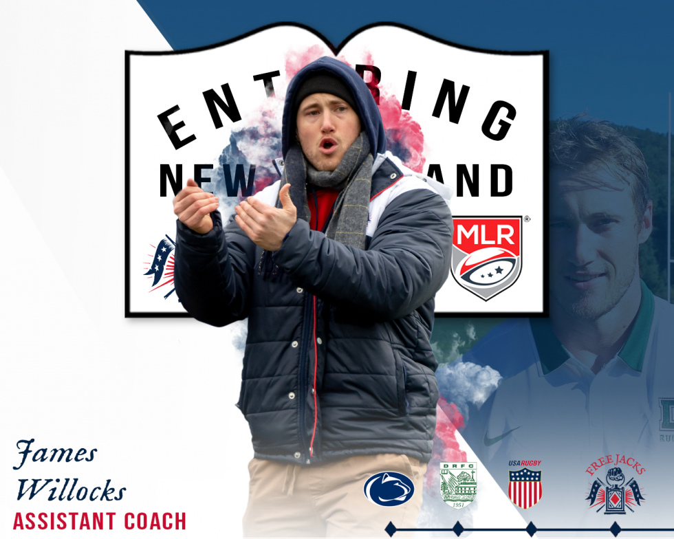 James Willocks Assumes Free Jacks Assistant Coaching Role for 2021