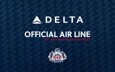 Delta Air Lines Named the Official Air Line of the New England Free Jacks