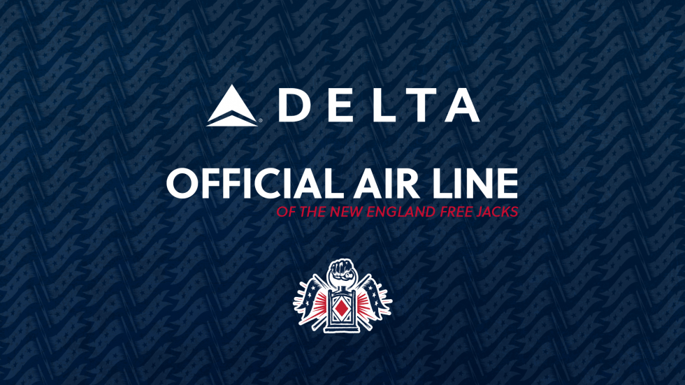 Delta Air Lines Named the Official Air Line of the New England Free Jacks