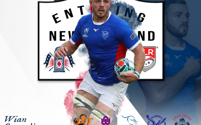 Free Jacks Sign Namibian international loose forward Wian Conradie