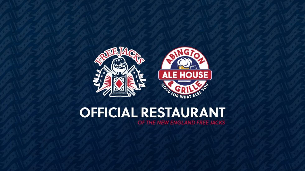 Abington Ale House Joins New England Free Jacks as Official Restaurant for the 2021 Season
