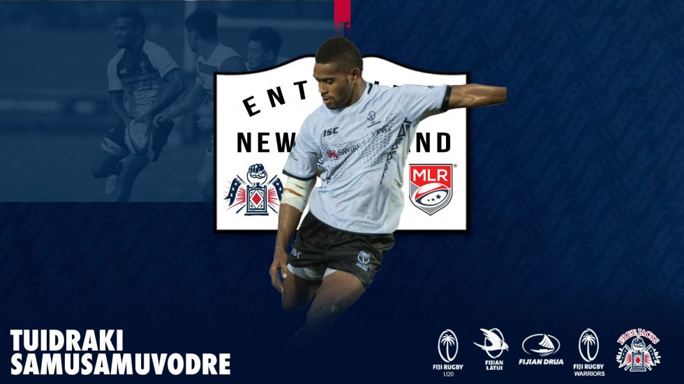 Fijian Playmaker, Tuidraki Samusamuvodre, Signs with the Free Jacks