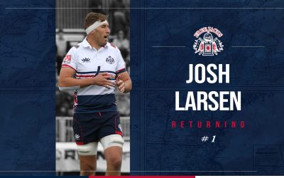 2020/2021 Team Captain, Josh Larsen, Re-signs With Free Jacks Through 2023