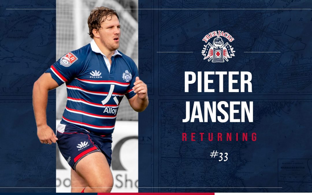 Former Super Rugby Hooker, Pieter Jansen, Returns For Second Year With The Free Jacks