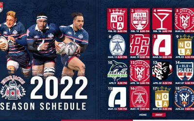 Major League Rugby Releases 2022 Season Schedule
