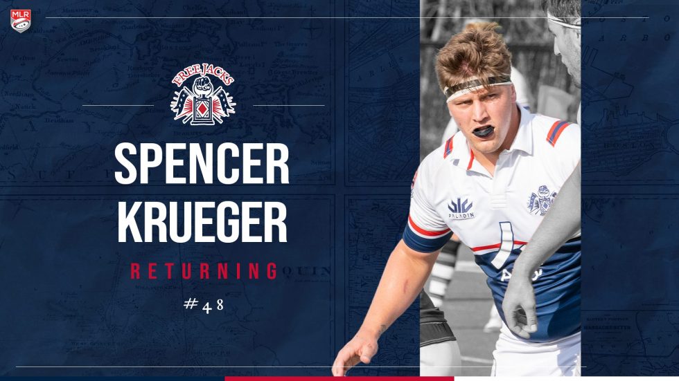 Promising Free Jacks Prop, Spencer Krueger, Returns For Second Year With New England Front Row