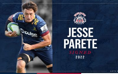 Highlanders And Chiefs Loose Forward, Jesse Parete, Joins The Free Jacks On A Two Year Contract