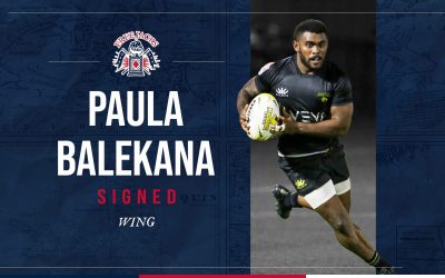League Leader In Line And Tackle Breaks, Paula Balekana Signs With Free Jacks Through 2022