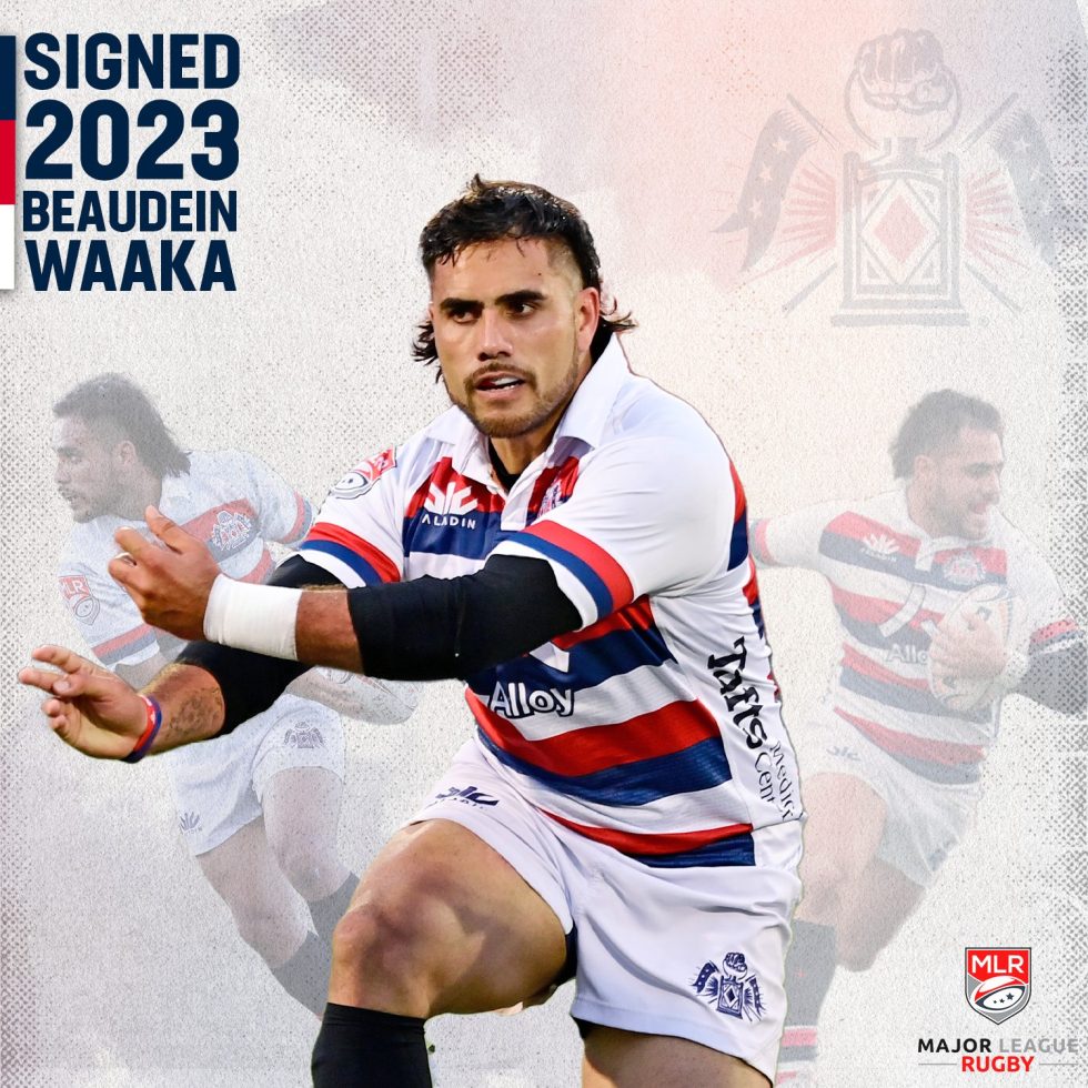 New England Free Jacks announce return of Beaudein Waaka for the 2023 season