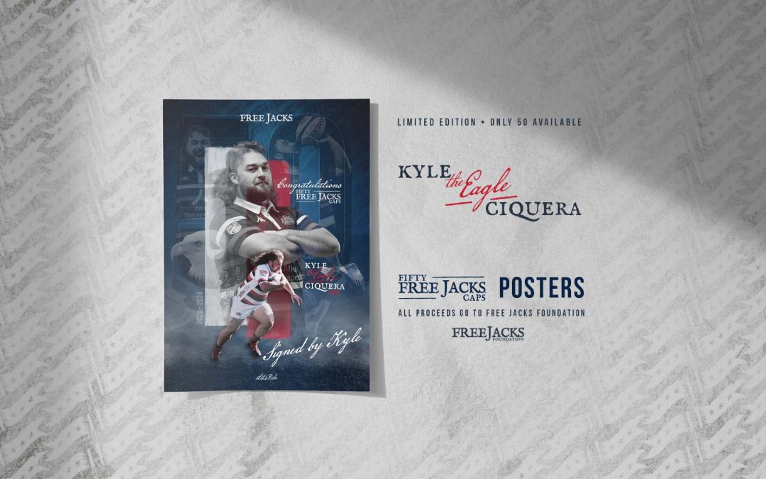 EAGLE WEEK: 50 Signed Posters for 50 Caps