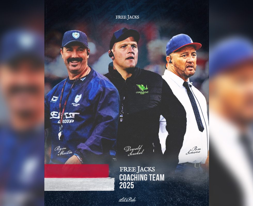 New England Free Jacks Confirm 2025 Coaching Staff