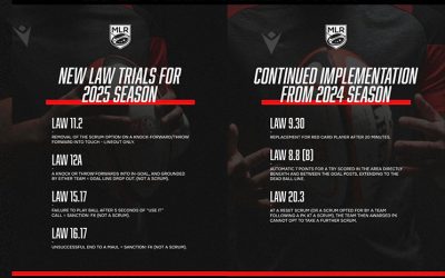 New Law Trials for the MLR 2025 Season